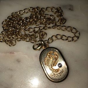 Pierre Cardin Vintage Zodiac Necklace 